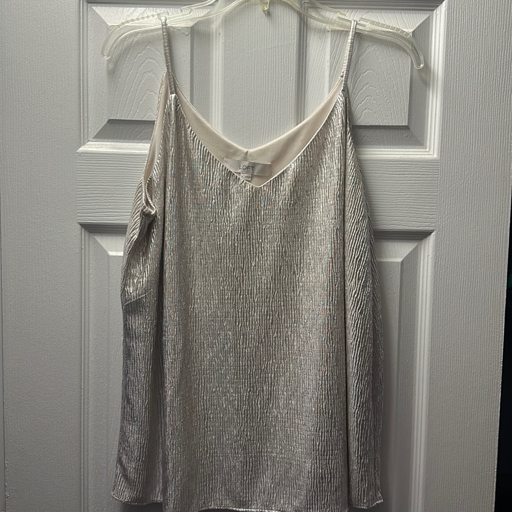 Metallic Tank Top